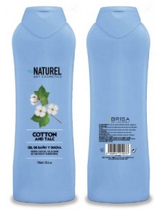 NATUREL-X12-GEL-DE-DUCHA-COTTON ET TALC-grossiste-gel-de-douche