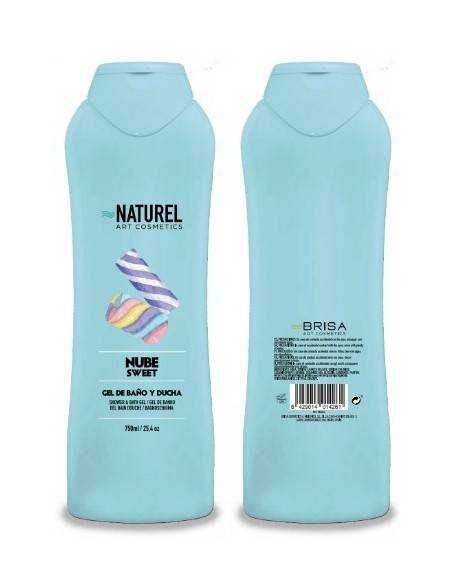 NATUREL-x12-NUAGE DE COTTON-grossiste-gel-de-douche