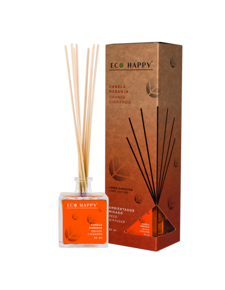 ECOHAPPY-MIKADO-Canelle Orange-grossiste-parfum-ambiance