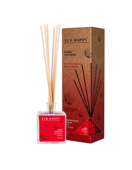 ECOHAPPY-MIKADO-Fruits Rouges-grossiste-parfum-ambiance