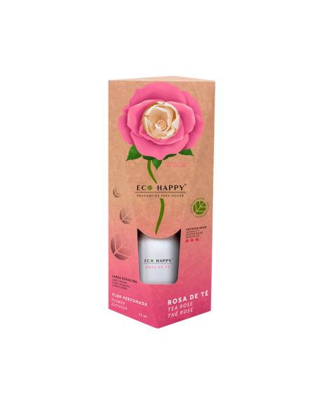 eco-happy-Fleur Parfumée-rosa-té-grossiste-parfum-ambiance