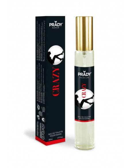 GROSISTE-MAQUILLAGE-CRAZY PARFUM 33ML - NICE GIRL DE PRADY POUR