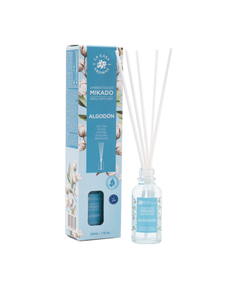 LCDLA-30ML-MIKADO-Fleur de Cotton-grossiste-parfum-ambiance