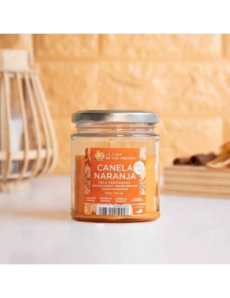 BOUGIE-TARRO-LCDLA-Canelle Orange-grossiste-parfum-ambiance
