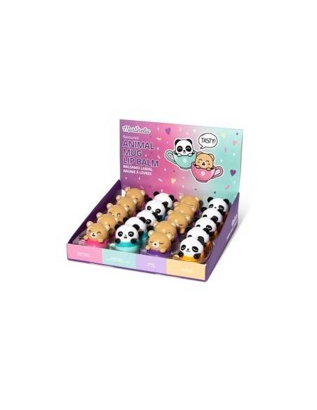 Grossiste PACK DE 20 LIPBALM MUG ANIMAL IDC