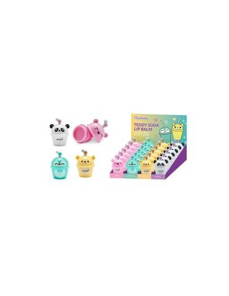 Grossiste PACK DE 24 BAUME À LÈVRES TEDDY SODA