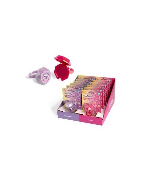 Grossiste PACK 12 LIPBALM RING - MARTINELIA