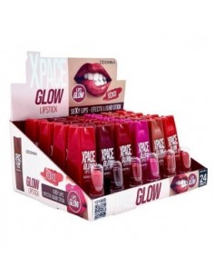 Grossiste PACK DE 24 LIPSTICK XPACE GLOW - D'DONNA