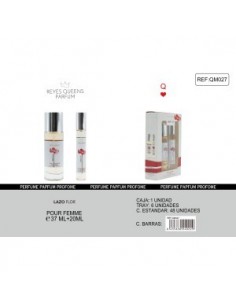 LAZO FLOR SET EAU DE PARFUM DE 37 ML + 20 ML POUR FEMME REYES QUEENS