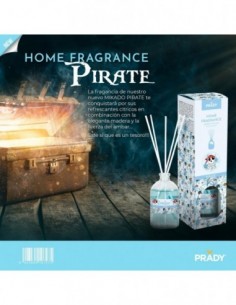 Pack de 12 - Mikado senteur "PIRATE" parfum