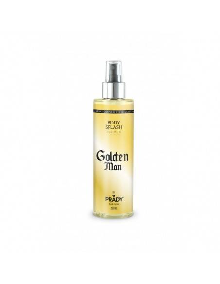 Pack de 12 - BODYSPLASH PARFUM "GOLDEN MAN" HOMME