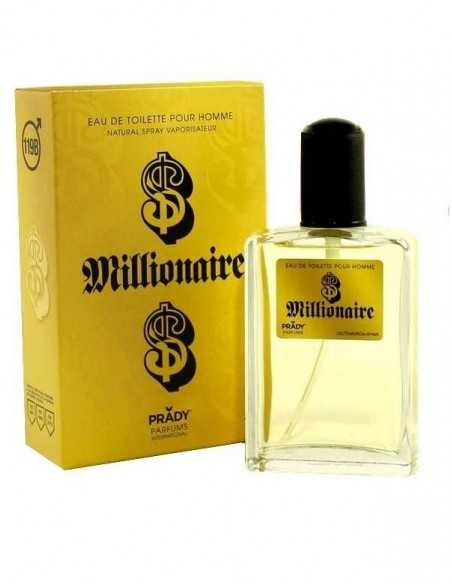 grossiste prady parfum - MILLONAIRE POUR HOMME DE PRADY - EDT 100 ML (Parfum Générique prady) - POUR HOMME -. PRADY PARFUMS