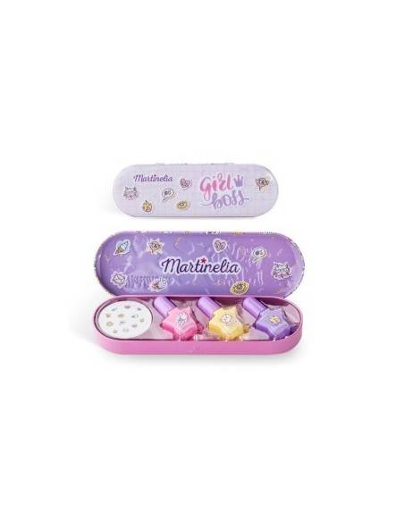 Grossiste SUPER GIRL NAIL POLISH&STICKERS TIN BOX