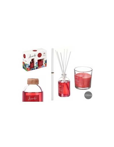 Grossiste COFFRET MIKADO FRUITS ROUGES 100ML +