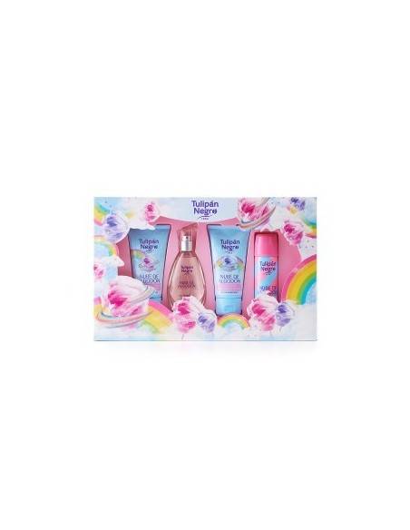 Grossiste COFFRET NUBE DE ALGODON TULIPAN NEGRO