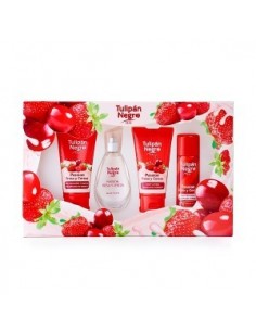 Grossiste COFFRET FRESA Y CEREZA TULIPAN NEGRO