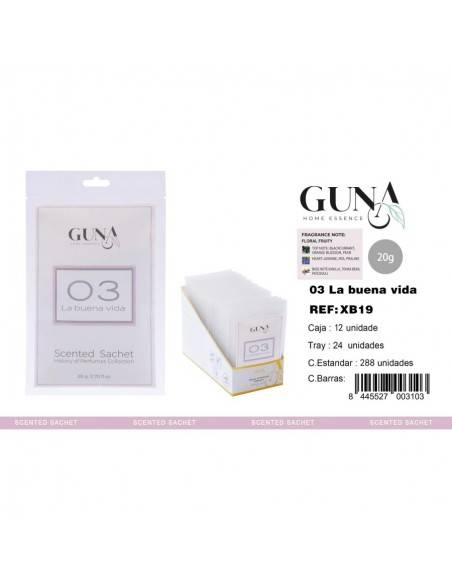 GUNA-BELLA-VIDA-parfum-generique-Pack de 24 Sachets armoire