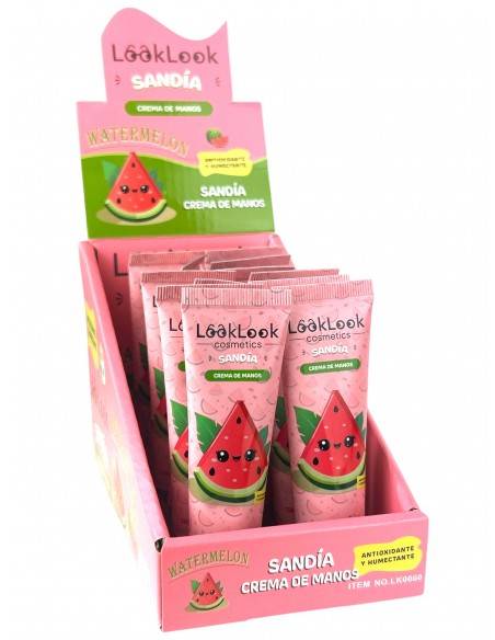 LOOKLOOK-CREME-Pastèque-PACK-parfum-generique-Pack de 12 Crèmes
