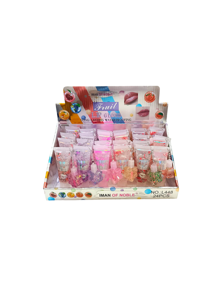 -parfum-generique-PACK DE 24 LIPGLOSS FRUITS LONG LASTING