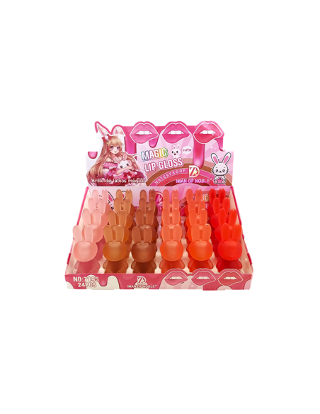 -parfum-generique-PACK DE 24 LIPGLOSS MAGIC CUTE WATERPPROOF -