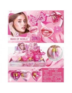 -parfum-generique-PACK DE 9 LIPGLOSS GLITTER - IMAN OF NOBLE