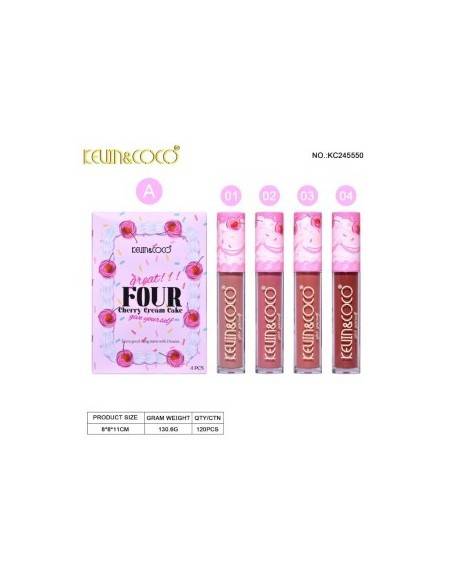 -parfum-generique-SET LIPGLOSS GREAT FOUR CHERRY CREAM CAKE -