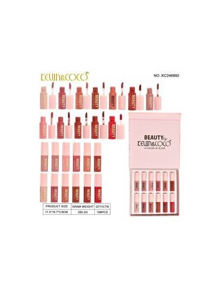 -parfum-generique-SET LIPGLOSS BEAUTY COLOR 1.6GR. KEVIN COCO