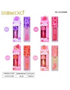 -parfum-generique-PACK DE 12 HUILE À LÈVRES HELLOW FRUIT 4.5GR