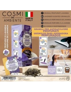 -COSMI-PACK DE 25 GRANULES PARFUMÉES DE LAVANDA MULTIUSAGES