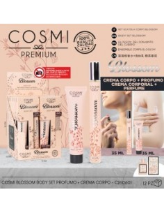 -COSMI-SET EAU DE TOILETTE BLOSSOM 35ML + BODY MILK 35ML - COSMI