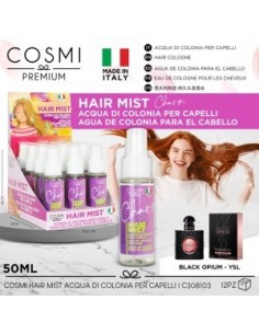 EAU DE TOILETTE POUR CHEVEUX CHARM 50ML. COSMI