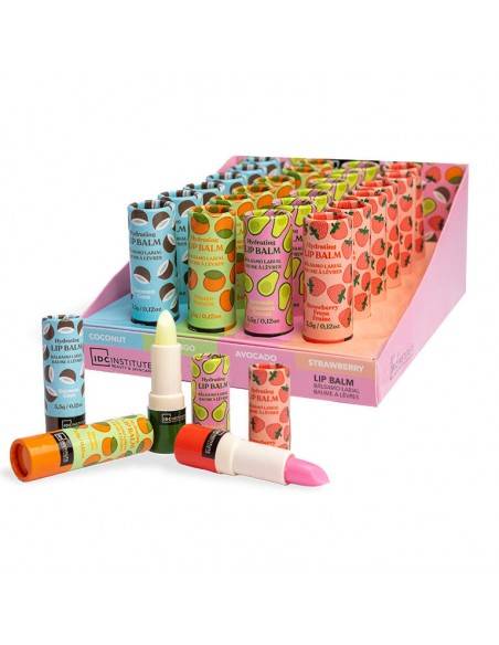 BAUMEALEVRES-IDCINSTITUTE-cosmetiques-PACK DE 24 BAUME À LÈVRES