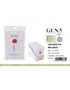 GUNA-FLORES-X3-cosmetiques-LOT DE 3 Sachets armoire "LA FLEUR"