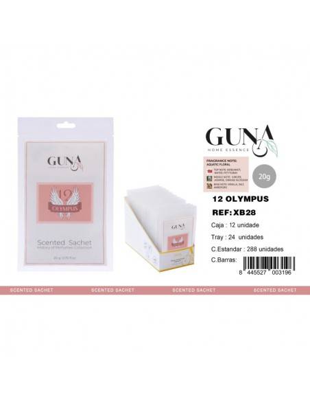 GUNA-OLYMPUS-cosmetiques-LOT DE 3 Sachets armoire "OLYMPUS" -