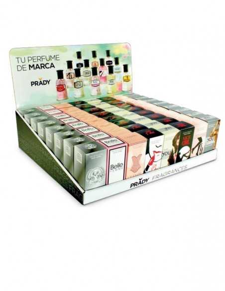 grossiste prady parfum - PRESENTOIR DE 64 parfums générique prady - EDT 30ML - 30ML -. PRADY PARFUMS