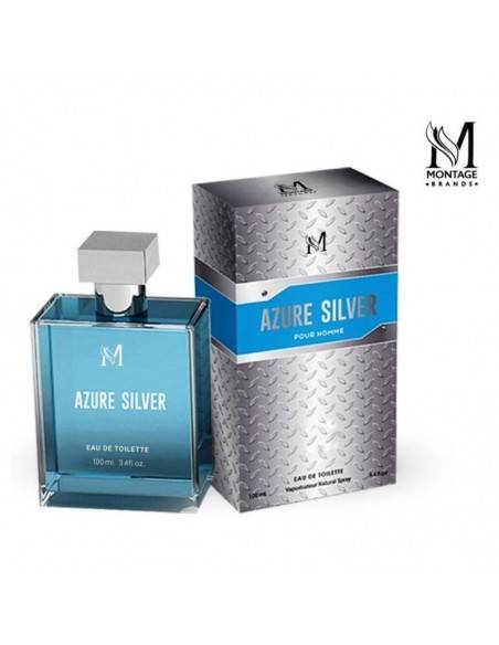 AZURE SILVER -MIRAGE-cosmetiques-AZURE SILVER HOMME 100ML EAU