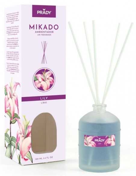 grossiste prady parfum - MIKADO LILY PARFUM D'AMBIANCE PRADY - 100 ML - MIKADO -. PRADY PARFUMS