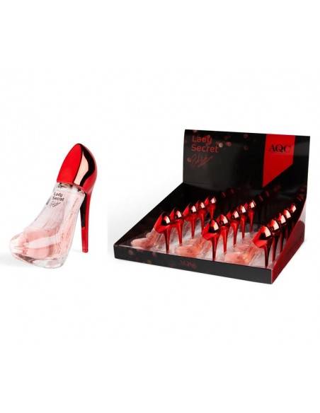 LADYSECRET-RED-PACK-PARFUMS-cosmetiques-LOT DE 14 MINIPARFUMS