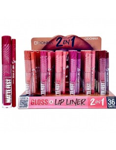 LIPGLOSS-11189-LETICIA-WELL-cosmetiques-PACK DE 36 GLOSS + LIP 2