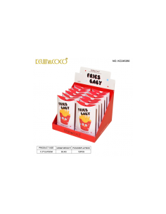 LIPGLOSS-FRIES-KEVIN-COCO-cosmetiques-Pack 12 LIPGLOSS FRIES