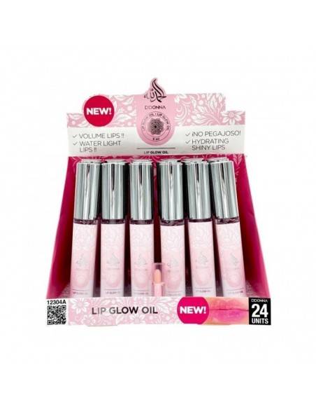 GROSSISTE-PACK DE 24 GLOSS GLOW OIL LIP ARAB ESSENCE - D'DONNA