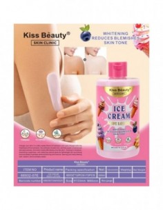 GROSSISTE-LOTION CORPORELLE ICE CREAM 300ML - KISS BEAUTY