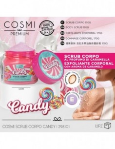 GROSSISTE-GOMMAGE CORPOREL CANDY 170GR - COSMI