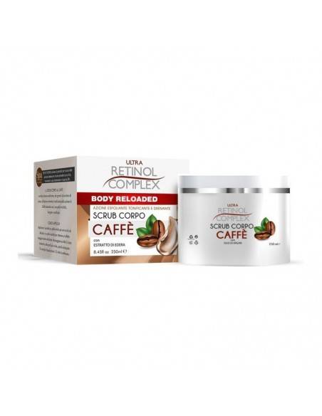 GROSSISTE-GOMMAGE CORPOREL AU CAFÉ 250ml - RETINOL COMPLEX
