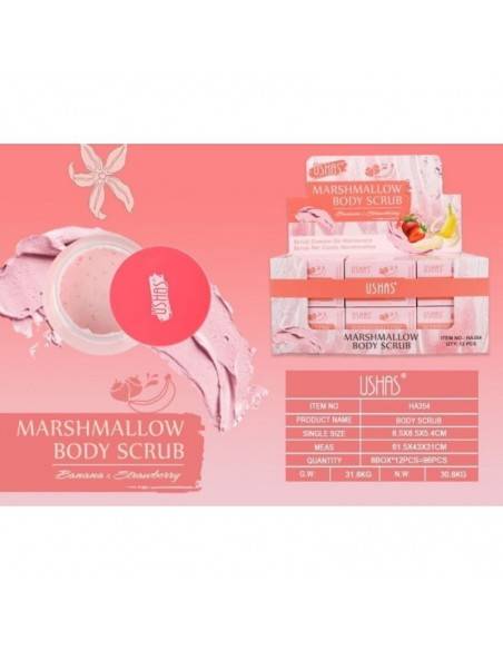 GROSSISTE-GOMMAGE CORPS MARSHMALLOW 250ML - USHAS