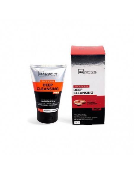 GROSSISTE-GOMMAGE VISAGE NETTOYANT EN PROFONDEUR 100ML - IDC