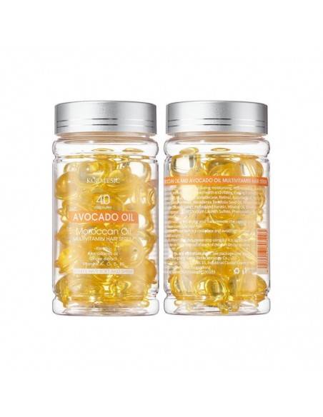 SÉRUM CAPILAR MULTIVITAMÍNICO DE ACEITE DE MARRUECOS Y ACEITE DE AGUACATE 40CAPSULAS KORMESIC