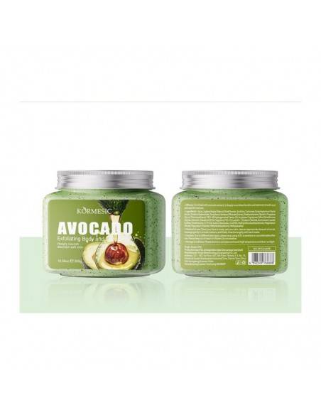 EXFOLIANTE CORPORAL AGUACATE 300GR - KORMESIC