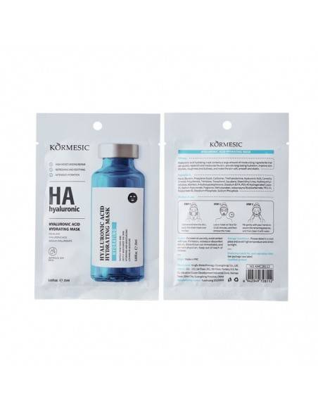 MASCARILLA CON ACIDO HIALURONICO 25ML -(0.59€ UNIDAD) PACK 6 KORMESIC
