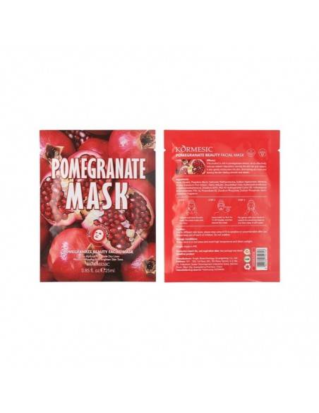 MASCARILLA FACIAL GRANADA 25GR -(0.59€ UNIDAD) PACK 6 KORMESIC